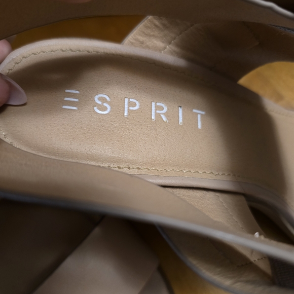 Esprit Blush Strappy Heels with Buckle - Picture 5 of 9